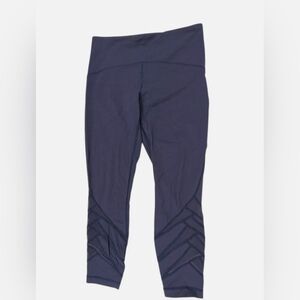 Lululemon Navy Blue High-Waisted Leggings